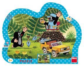 Dėlionė Dino The Little Mole, 25 vnt.