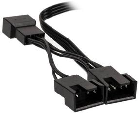 Kabelis Kolink 1-3 PWM Fan Splitter PGW-AC-KOL-048 4-pin PWM female, 3 x 4-pin PWM male, 0.35 m, melna krās.