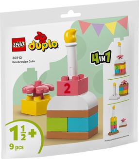 Konstruktorius LEGO® DUPLO® Šventinis tortas 30712, 9 vnt.