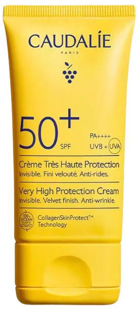 Päevituse hoolduskreem tooted näole Caudalie Vinosun Protect Very High Protection SPF50+, 50 ml
