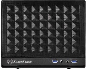 Корпус компьютера SilverStone SST-SG13B-C, черный цв.