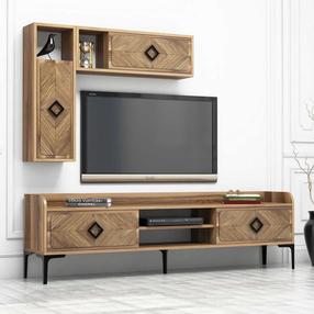 Sekcija Kalune Design Samba 845HCT3073, riešuto sp., 35 cm x 180 cm x 52 cm