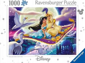 Puzle Ravensburger Disney Classics Aladdin, 50 cm x 70 cm, 1000 gab., daudzkrāsaina