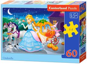 Dėlionė Castorland Cinderella 60 el. B-06908, 60 vnt.