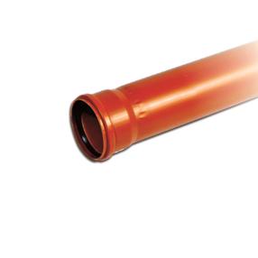 Vamzdis lauko kanalizacijai Magnaplast, 110 mm, SN4 (N), 3 m
