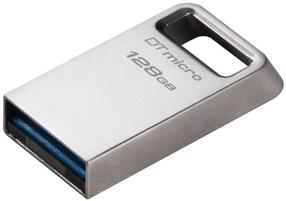 USB-накопитель Kingston Data Traveler Micro G2, серебристый цв., 128 GB