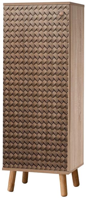 Batų spintelė Kalune Design Vegas S 937, sonoma ąžuolo sp., 38 cm x 50 cm x 135 cm