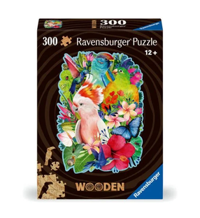 Деревянный пазл Ravensburger Beautiful Birds, 25 см x 20 см, 300 шт.