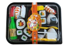 Žaisliniai virtuvės reikmenys Delicious Food Sushi Set, įvairių spalvų