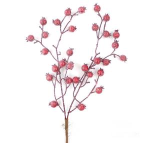 Mākslīgais zars Christmas Touch, sarkana krās., 47 cm