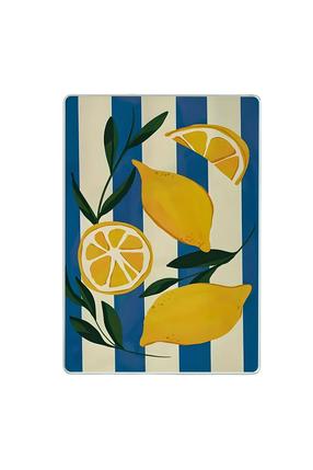 Lõikelaud Hermia Kes 00012, sinine v./kollane v., 30 cm x 20 cm