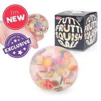 Sensorinis kamuoliukas, squishy Tobar Scrunchems Tutti Frutti Ball, įvairių spalvų