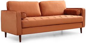 Диван Hanah Home Rome 560ARE1332, oранжевый цв., 90 x 215 см x 70 см