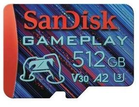 Atminties kortelė SanDisk Gameplay, 512 GB, 190 Mb/s - 130 Mb/s