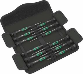 Atsuktuvų rinkinys Wera Kraftform Micro12 SB 1, 11.5 cm, 12 vnt.
