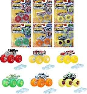 Игрушечный квадроцикл Mattel Hot Wheels Monster Trucks Power Smashers HYJ19, 1:64, (цвет/дизайн выбирается случайным образом)