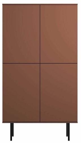 Шкаф Elme Studios Inar, terra цв., 40 см x 78 см x 142 см