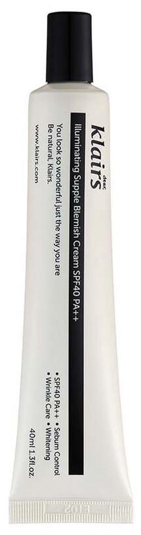 ВВ-крем Dear, Klairs Illuminating Supple Blemish, SPF 40, светло-коричневый цв., 40 мл