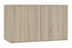 Spintelė Akord S90, ruda sp./sonoma ąžuolo sp., 51 cm x 90 cm x 55 cm