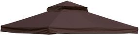 Pavėsinės stogas Home4you Shed Legend, 400 x 300 cm, ruda sp.