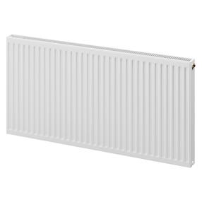 Radiators Mexen CC21, 200 cm x 50 cm, apakšējais pieslēgums pa vidu, 443 W, balta krās.