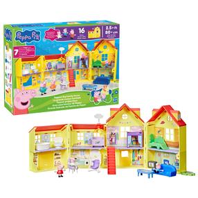 Lėlių namas, su priedais Hasbro Peppa Pig, įvairių spalvų