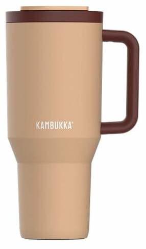 Termostass Kambukka Rio, 0.95 l, kreemjasvalge/pruun v.