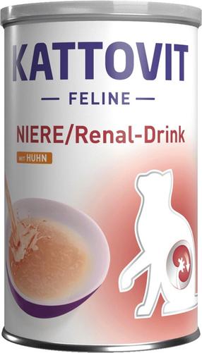 Mitrā kaķu barība Kattovit Feline Renal, vistas gaļa, 0.135 kg