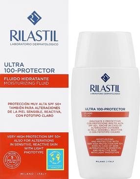 Līdzeklis iedeguma kopšanai ķermenim Rilastil Sun System Ultra Protector 100 SPF50+, 50 ml