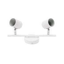Šviestuvas nukreipiamasis Okko Safi GU13014D-2TU WHT, GU10, 2 x 5 W, balta sp. / balta sp.