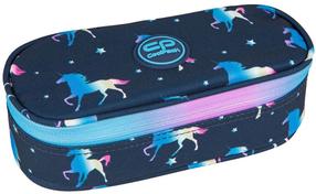 Penalas CoolPack Campus Blue Unicorn, 23 cm x 10.5 cm, tamsiai mėlyna sp.