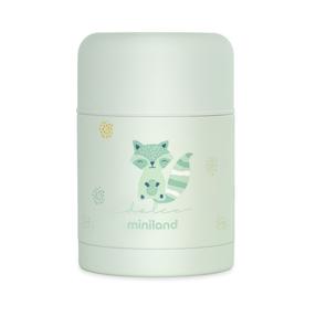 Termoss pārtikai Miniland Dolce Mint, 600 ml, 0 mēn., 11 cm, nerūsējošais tērauds, zaļa krās.
