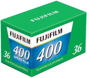 Fotofilm Fujifilm 400, kaadrite arv 36