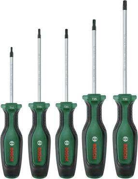 Kruvikeeraja komplekt Bosch 1600A02BX6, tähtede, 5 tk