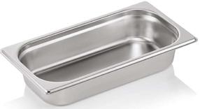 Marmitas Was GN 1/3, 2500 ml, 32.5 cm x 17.6 cm x 6.5 cm, nerūdijančiojo plieno sp., nerūdijantysis plienas