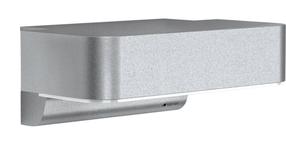 Õue seinavalgusti Steinel, 7.5W, LED, IP44, hall v., 23 cm x 8.8 cm