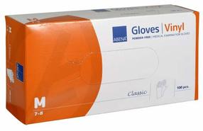 Перчатки одноразовые Abena Classic Powder-Free, прозрачный цв., M, 100 шт.