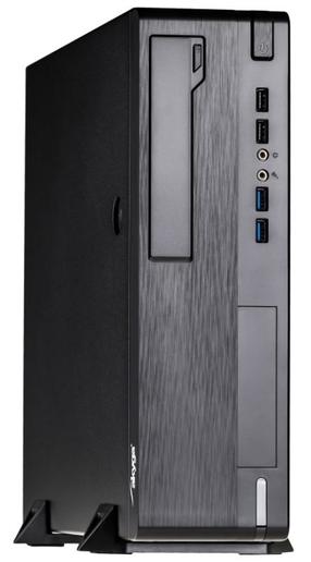 Корпус компьютера Akyga AK-502-02BK, черный цв.