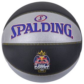 Баскетбольный мяч Spalding Redbull Half Court 76-863Z, 7 размер, серебристый цв./черный цв.
