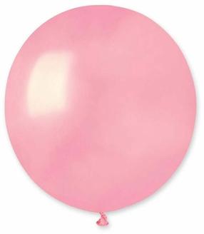 Balonu komplekti ovāls Gemar Pastel, gaiši rozā krās., 25 gab.