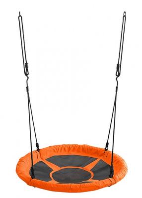 Ligzdas šūpoles Mirpol Nest Orange, 65 cm, 7 cm, melna krās./oranža krās.