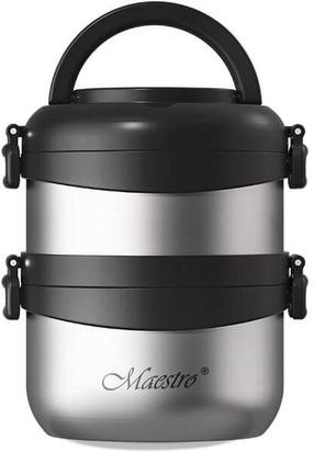 Termosas maistui Maestro MR 1635, 1.2 l, sidabro sp./juoda sp.
