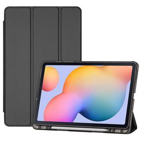 Tahvelarvuti ümbris Evelatus Samsung Galaxy Tab S9 FE, must v., 10.9"