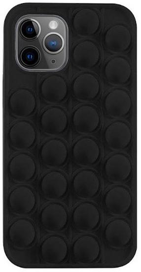 Telefono dėklas Mocco Bubble Antistress Case, Apple iPhone 11 Pro Max, juoda