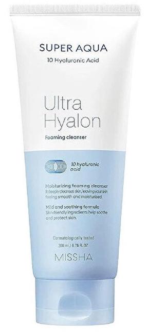 Attīroša sejas puta Missha Super Aqua Ultra Hyalron, 200 ml