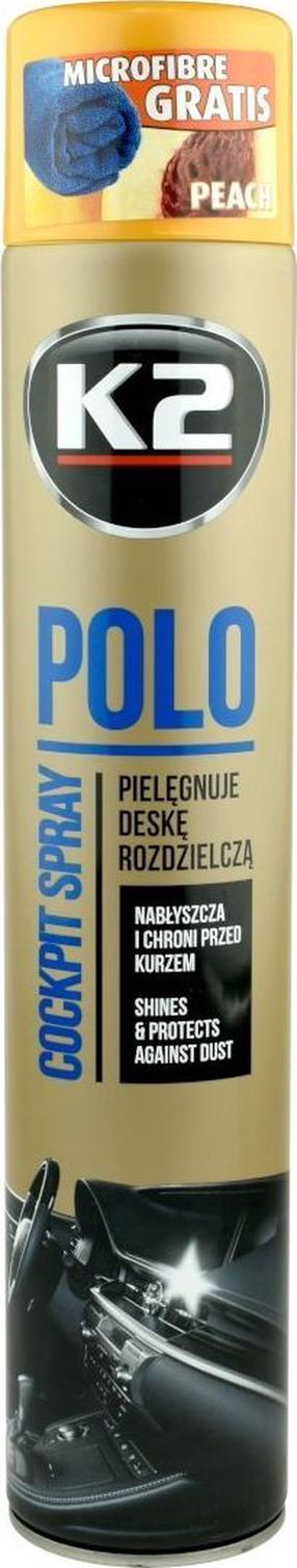 Automobilių prietaisų skydelio valiklis K2 Polo Cockpit, 0.750 l
