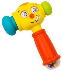 Lavinimo žaislas Hola Toy Hammer, 16.5 cm, įvairių spalvų