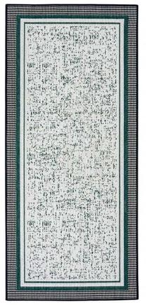 Kilimas lauko terasoms/vidaus Mio, balta sp./žalia sp., 180 cm x 80 cm