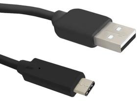 Vads Qoltec USB-A - USB-C USB 3.1 C, USB 2.0 A male, 1.2 m, melna krās.