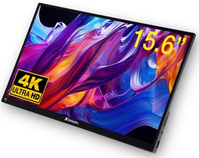 Монитор Verbatim PMT-15-4K (32238), IPS, 60 гц, 4K UHD, 15.6″